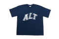 BLURRY TEE (NAVY BLUE)